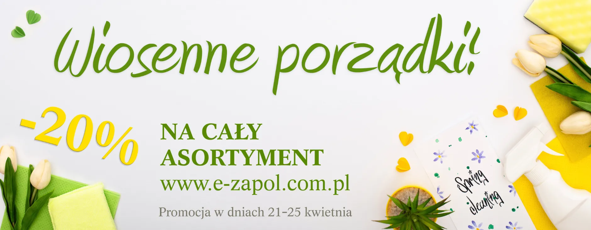 Wiosenna promocja w księgarni internetowej e-zapol.com.pl