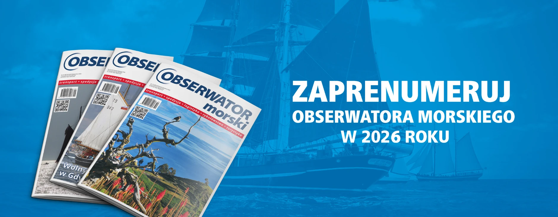 Obserwator Morski zaprenumeruj 2026 baner